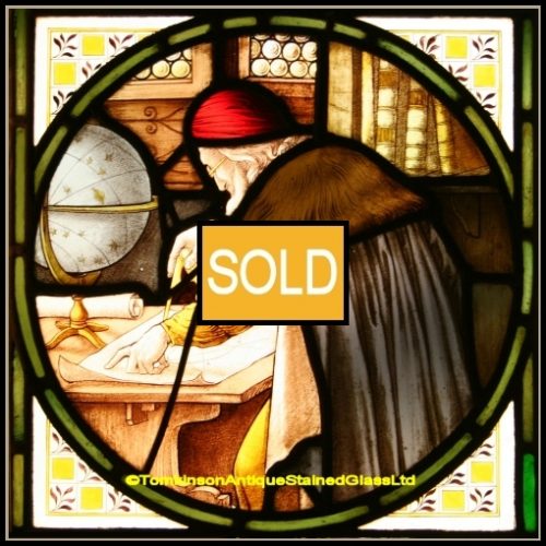 Antique Stained Glass Window