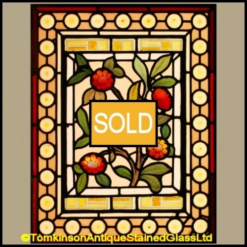 Antique Stained Glass Window