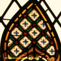 18th c Georgian Stained Glass Window