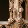 Carved Gothic Oak Alter