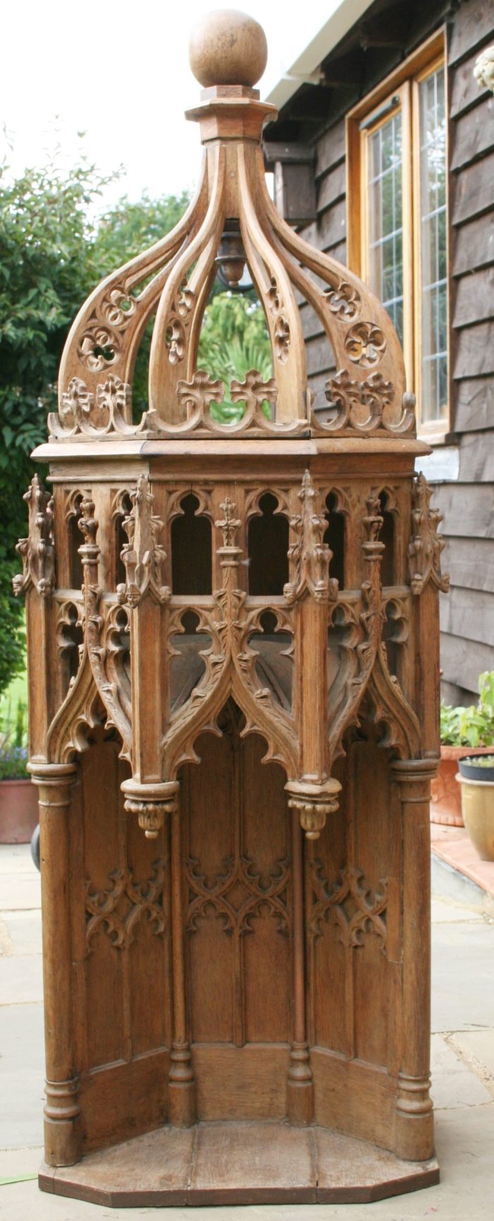 Ref: Ant119 - Antiques - Gothic Alter Piece - Image 2
