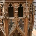 Carved Gothic Oak Alter