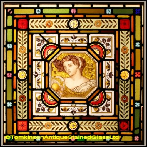 Victorian Stained Glass Window