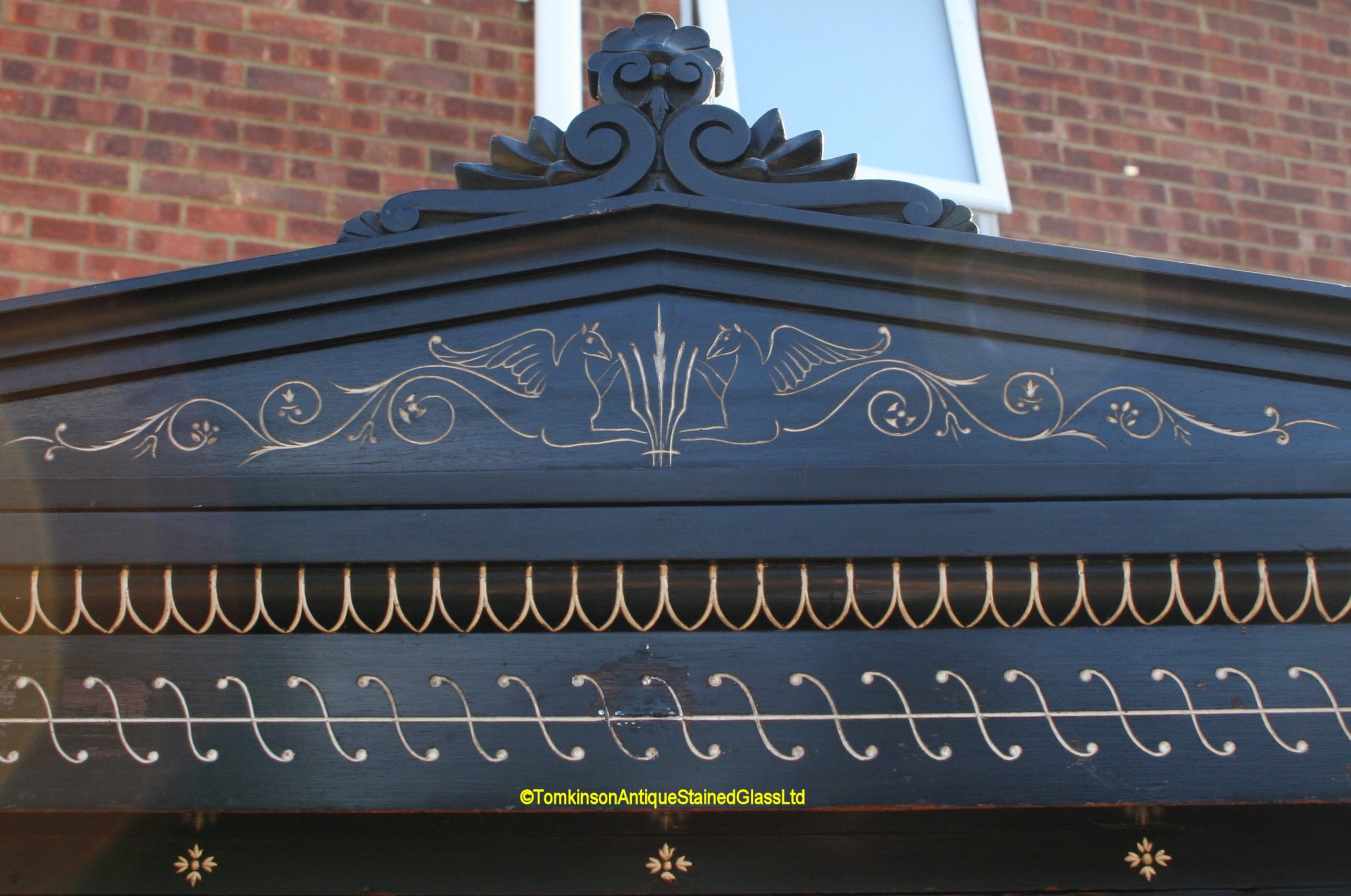 Aesthetic Movement Bookcase by T.H. Filmer & Sons