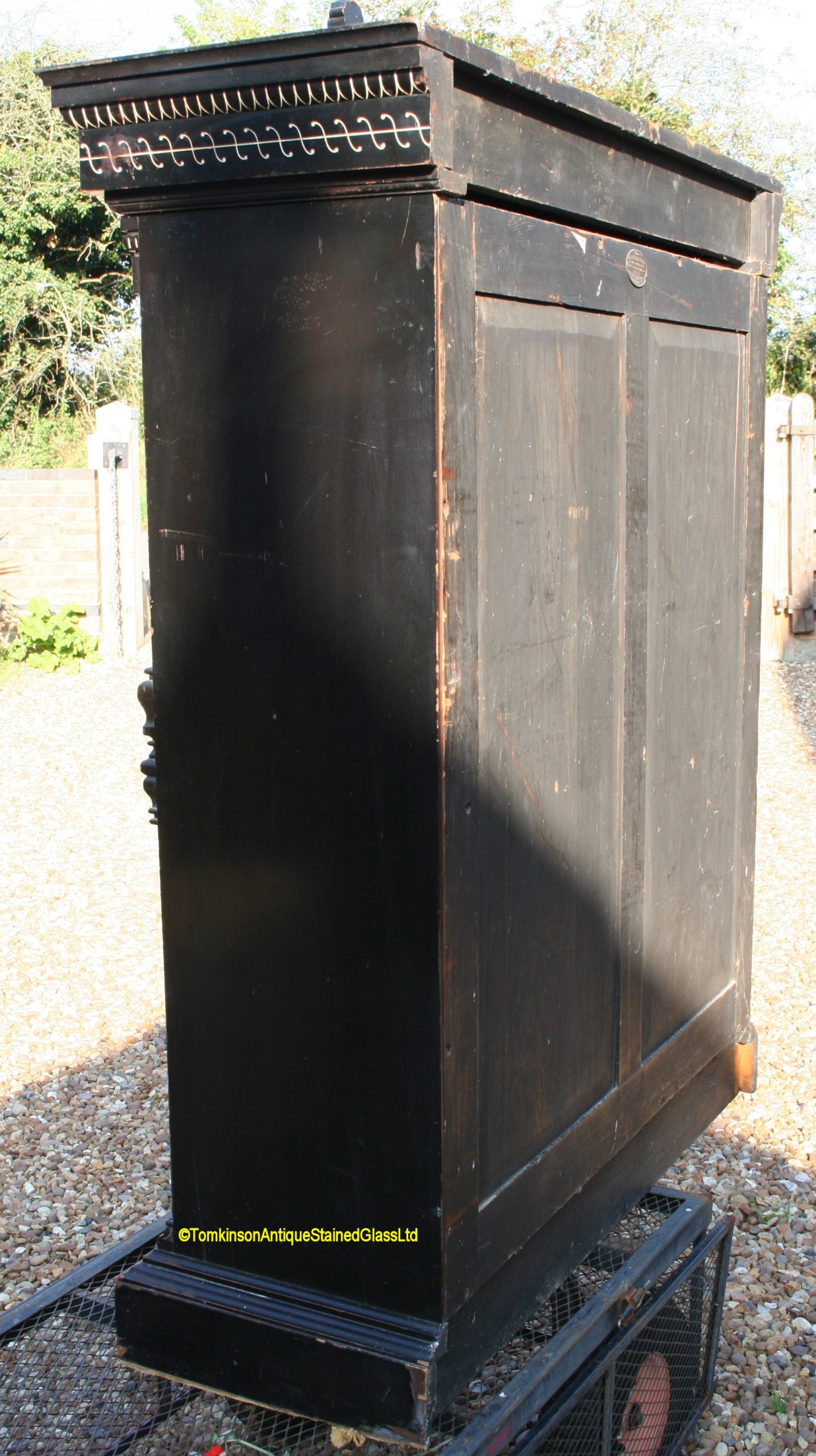 Aesthetic Movement Bookcase by T.H. Filmer & Sons