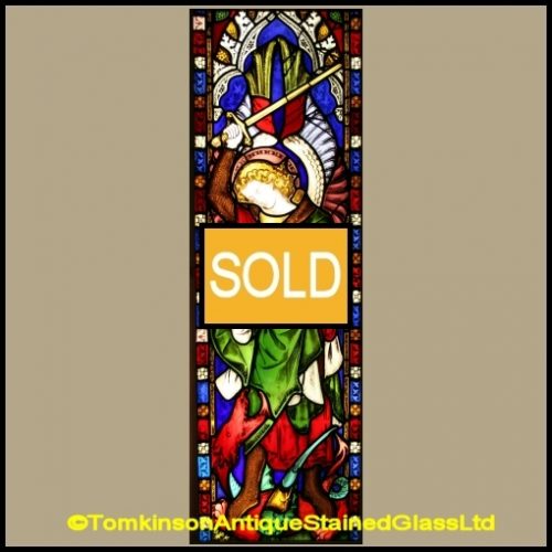 Antique Stained Glass Window