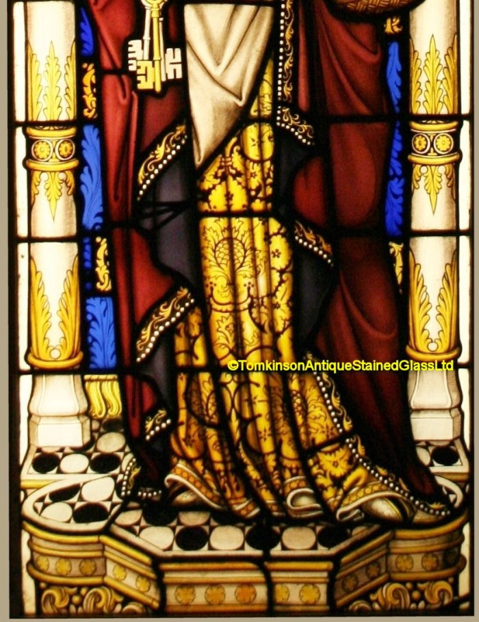 Antique Stained Glass Window