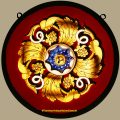 Victorian Stained Glass Roundel