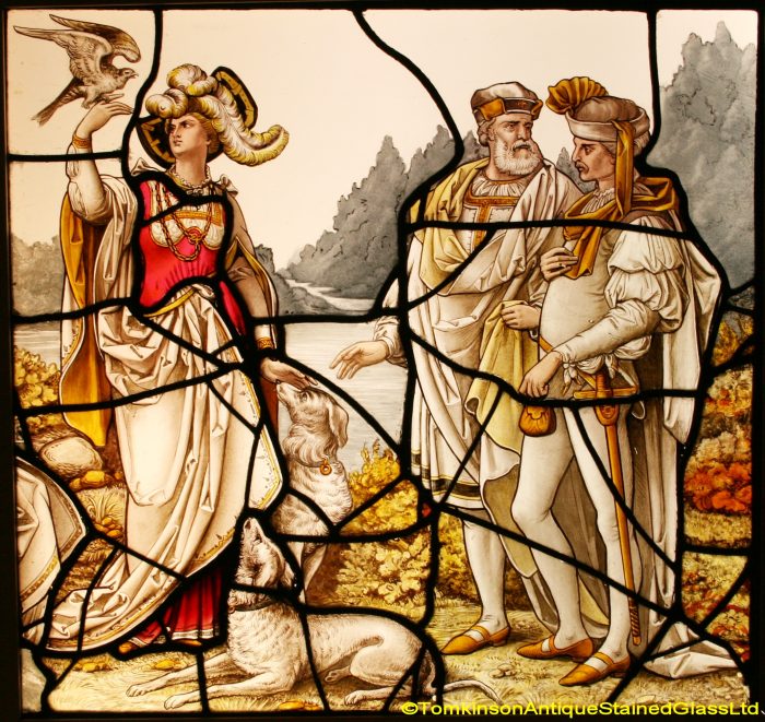 Victorian Stained Glass Window