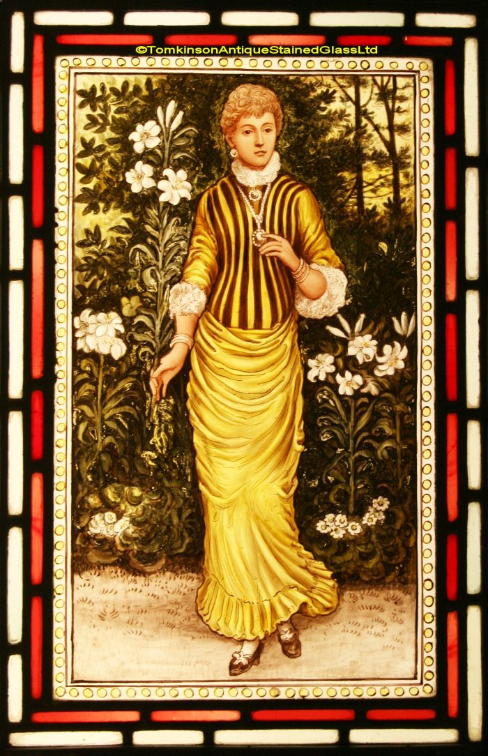 Edwardian Stained Glass Window