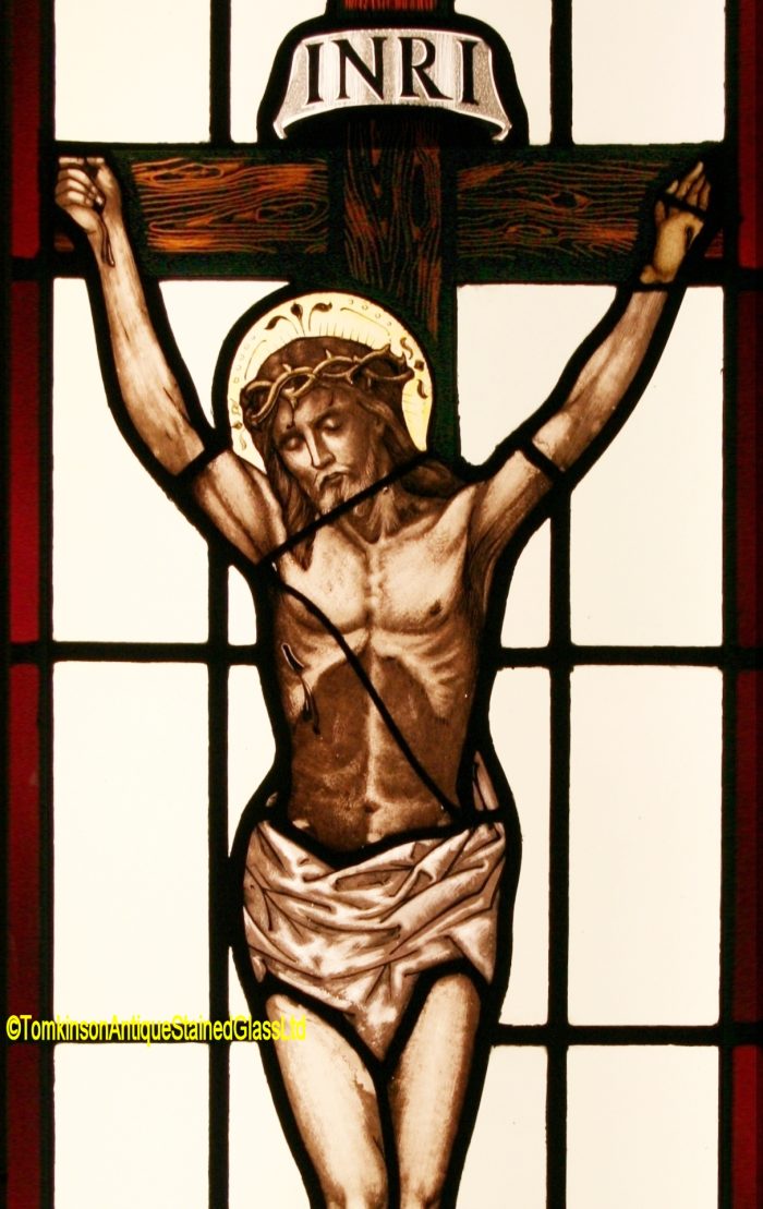 Antique Stained Glass Window