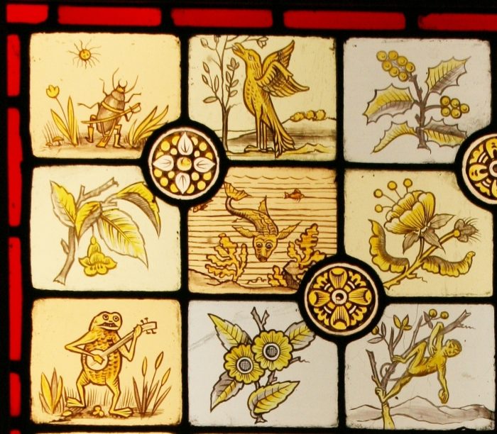 Leaded Stained Glass Window