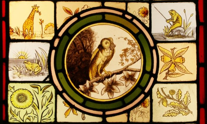 Ref: Vic639 - Victorian Stained Glass Window - Victorian Whimsy - Image 3