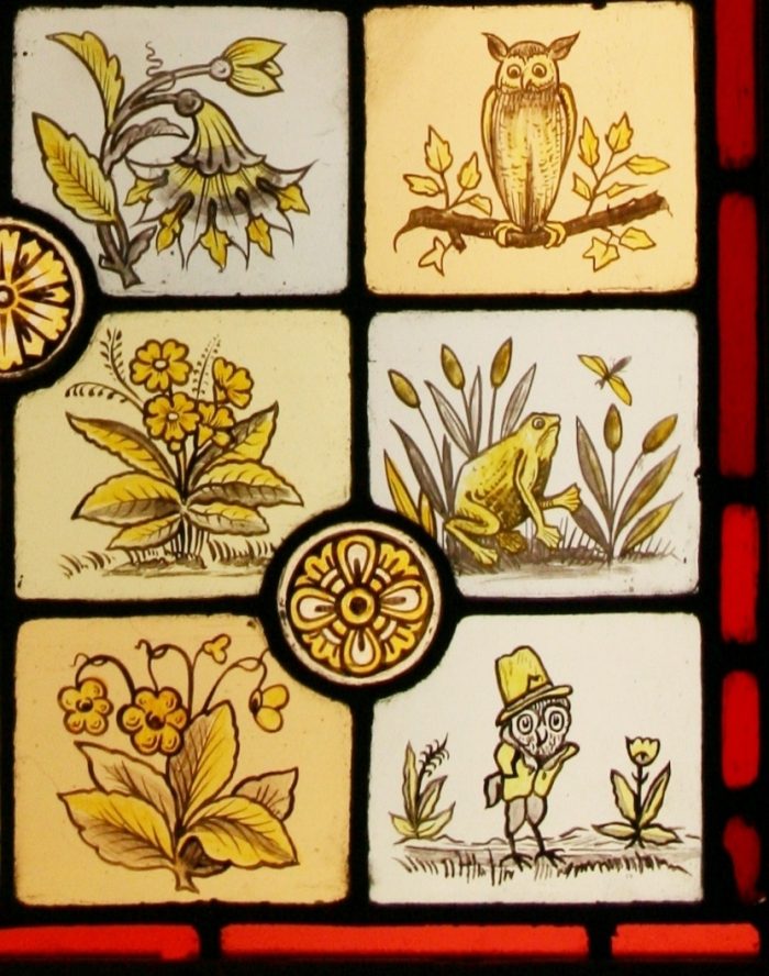 Ref: Vic639 - Victorian Stained Glass Window - Victorian Whimsy - Image 5
