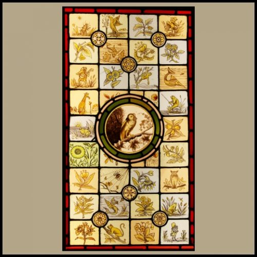 Antique Stained Glass Window