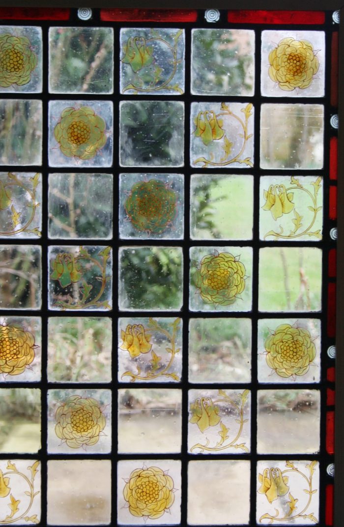 Hand Painted Stained Glass Window