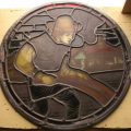 Leaded Stained Glass Roundel