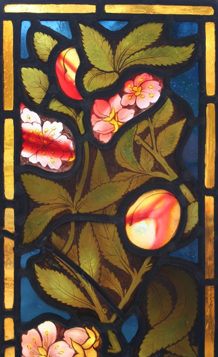 Hand painted Stained Glass Window