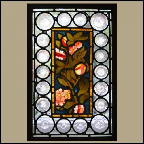 Arts and Crafts Stained Glass Window