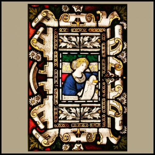 Victorian Stained Glass Window