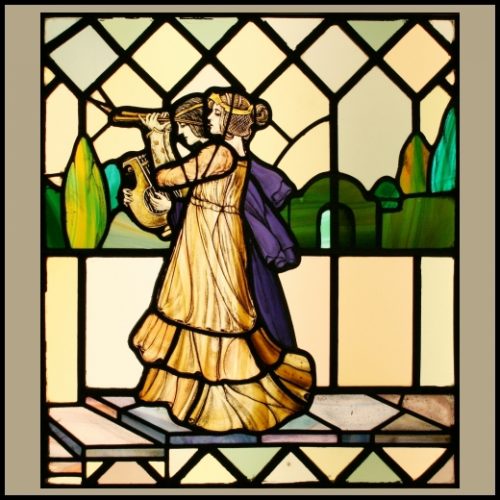 Edwardian Stained Glass Window