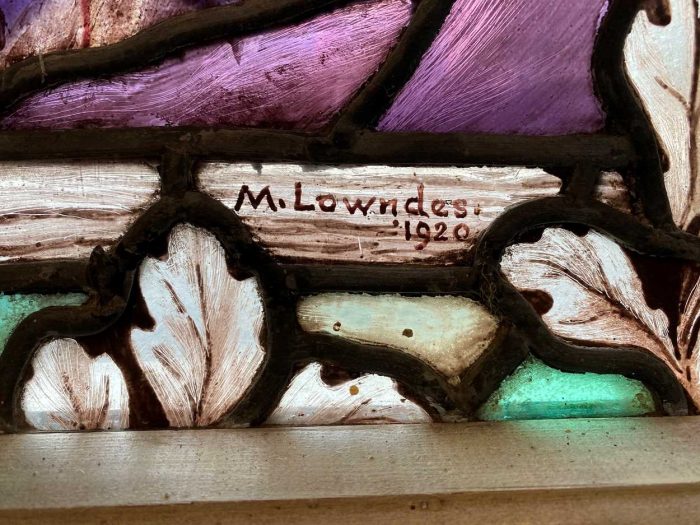 Mary Lowndes Stained Glass