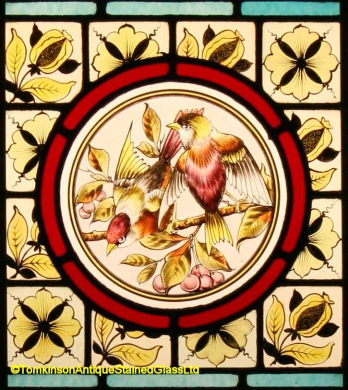 Victorian Stained Glass Window
