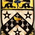 Sir John Gresham School. Heraldic, Armorial, Coat of Arms Stained Glass