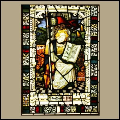 Charles Kempe Stained Glass Window