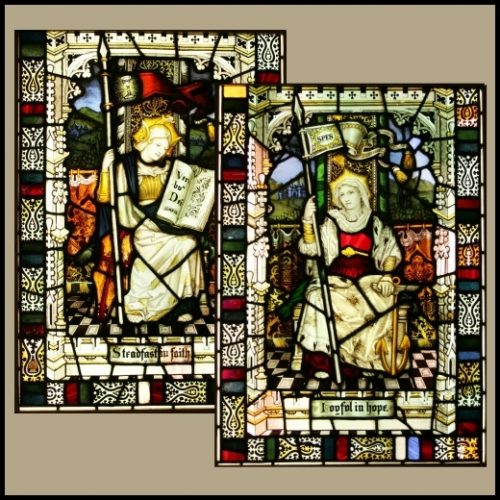 Charles Kempe Stained Glass Windows