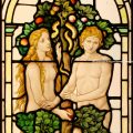 George Daniels Antique Stained Glass Window
