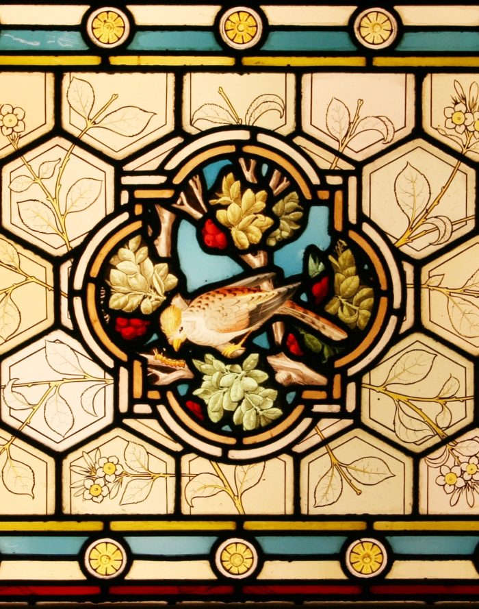Ref: Vic653 - 2 Victorian Stained Glass Windows - Transom Windows - Image 3