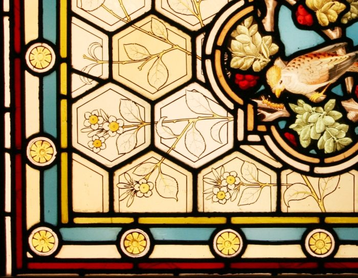 Leaded Stained Glass Window
