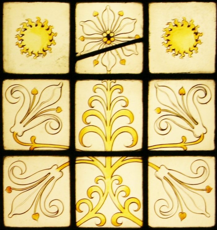 Victorian Stained Glass Window