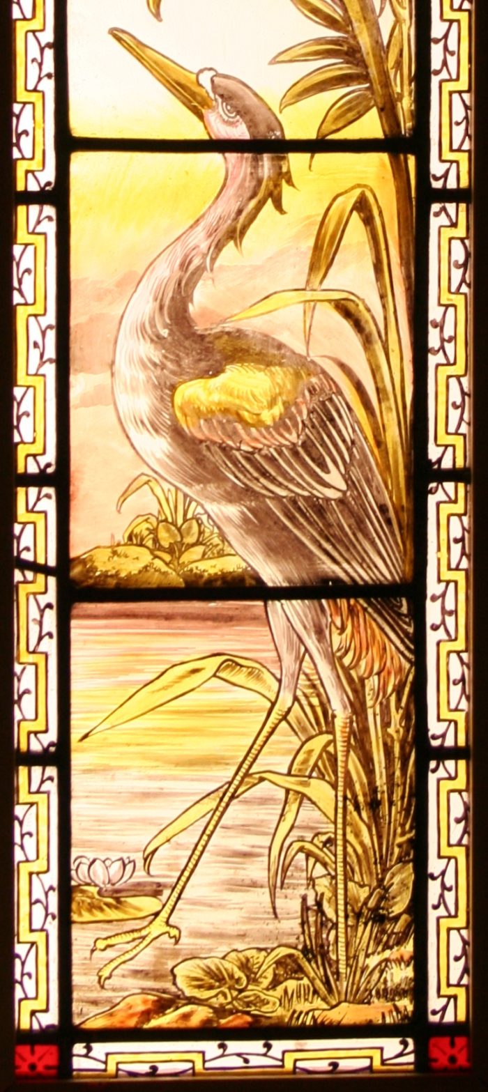 Victorian Stained Glass Panel