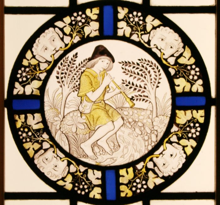 Antique Stained Glass Window