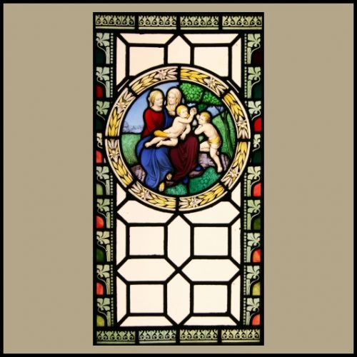 Religious Stained Glass Window