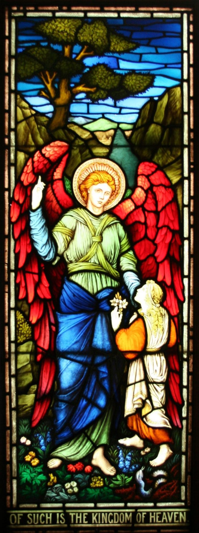 Antique Stained Glass Window