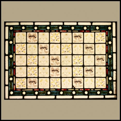 Antique Stained Glass Window