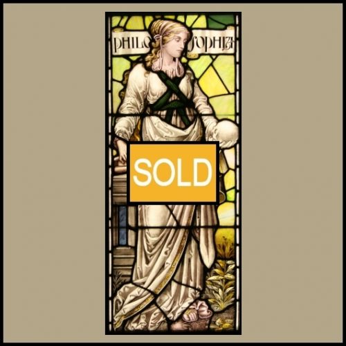 Antique Stained Glass Window