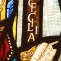 St Cecilia Stained Glass Window