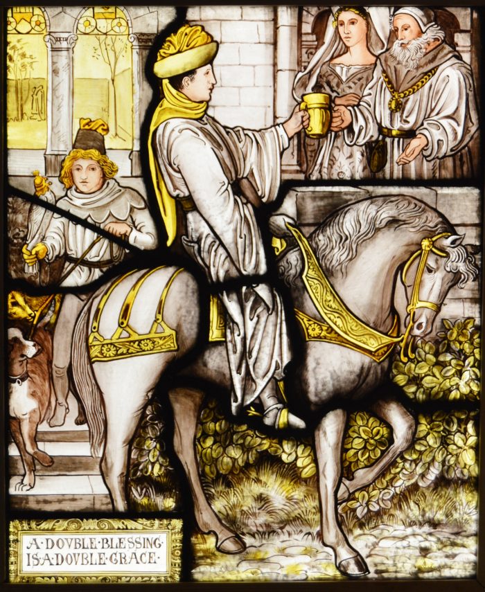 Edwardian Stained Glass Window
