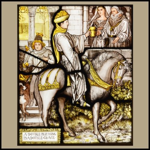 Edwardian Stained Glass Window