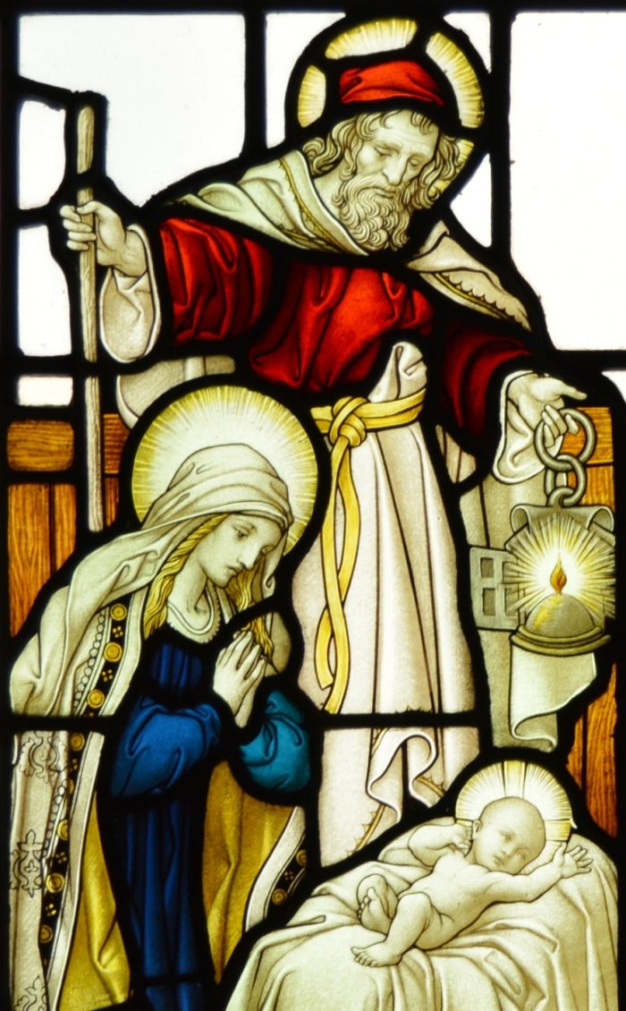 The Nativity Stained Glass