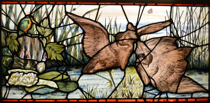 Antique Stained Glass Window