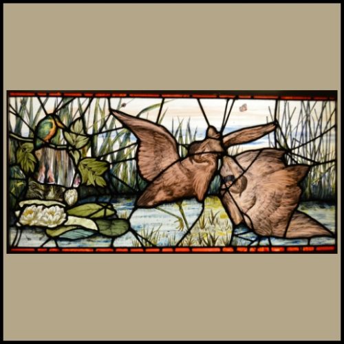 Antique Stained Glass Window