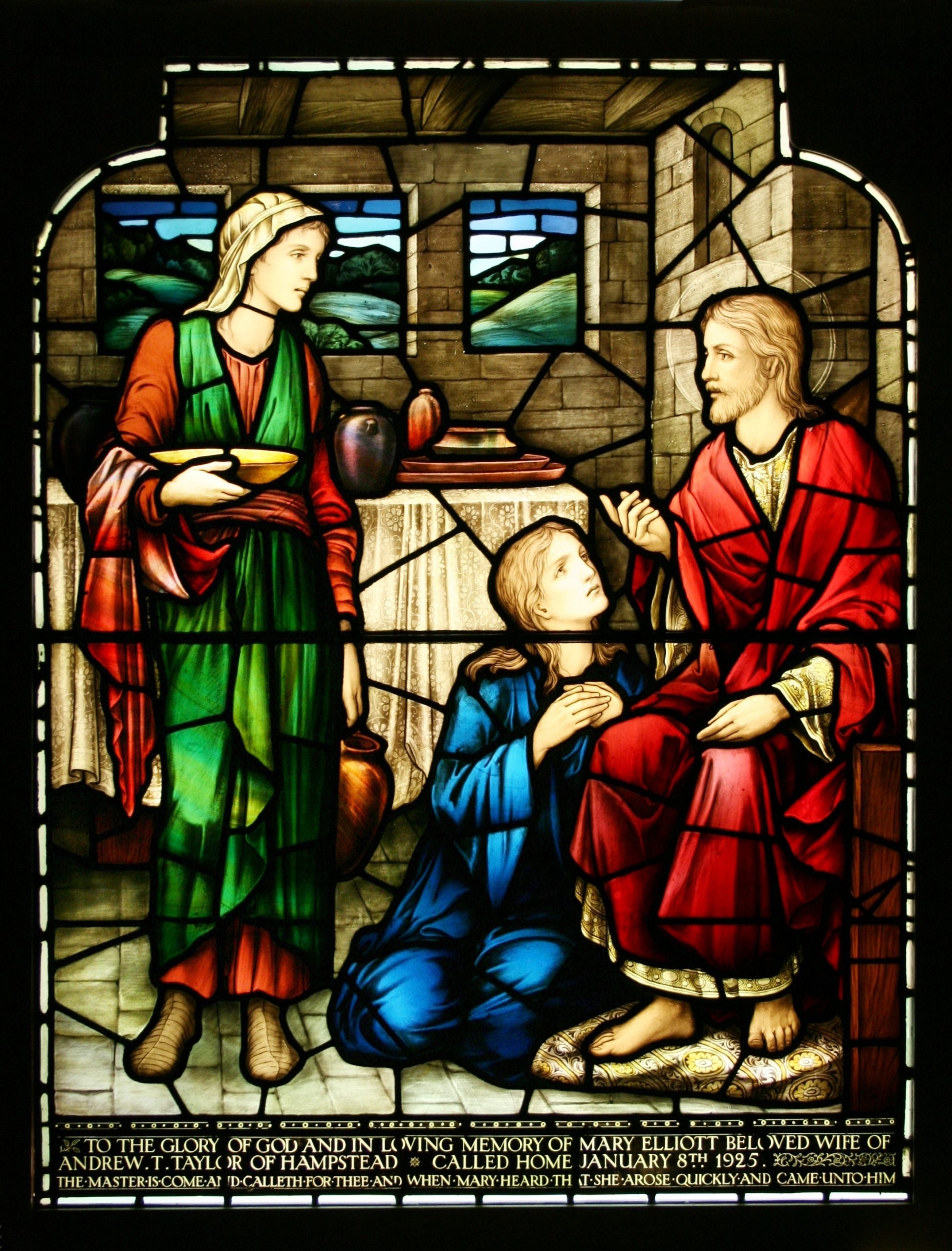 Morris & Co. Stained Glass Window
