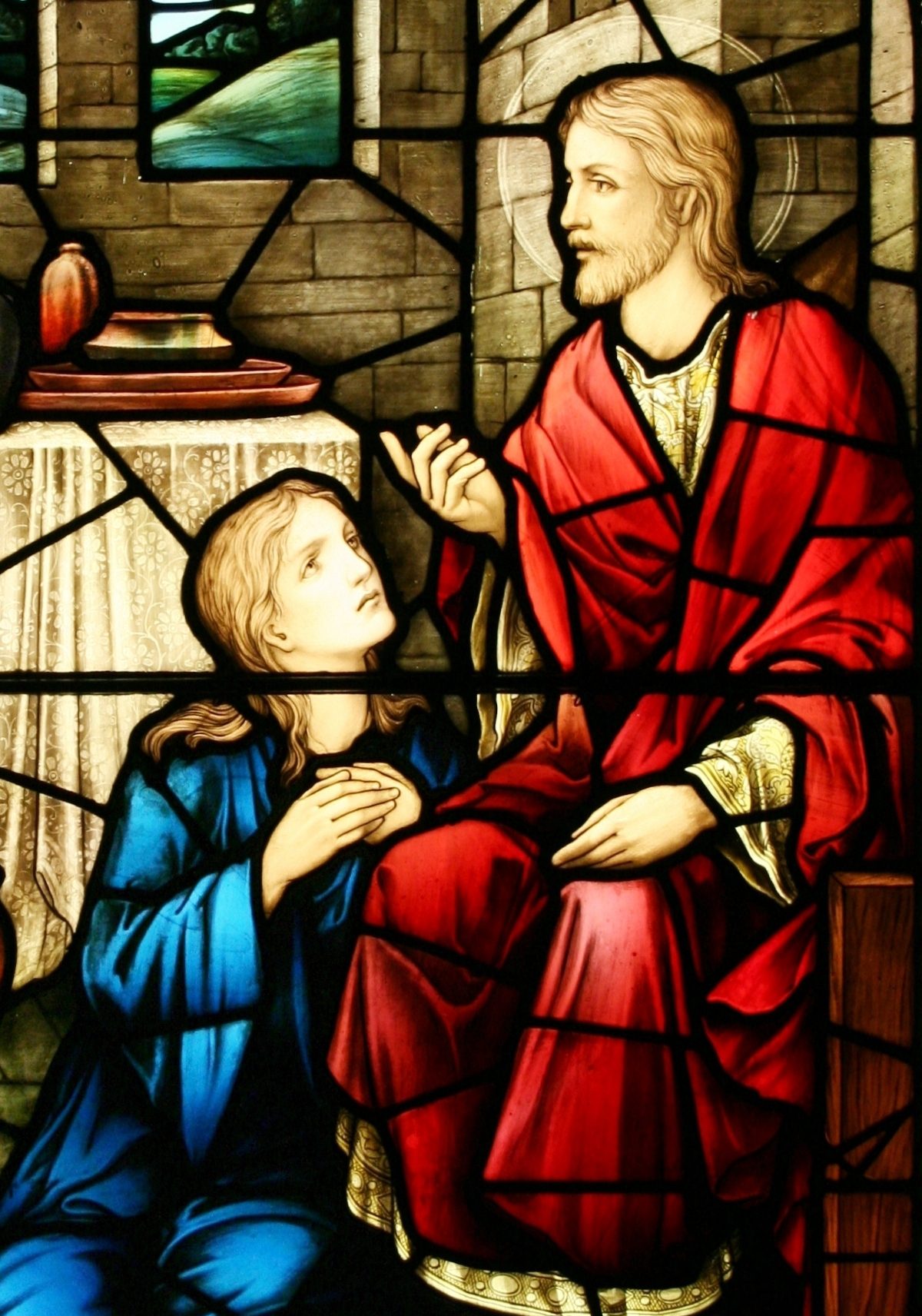 Morris & Co. Stained Glass Window