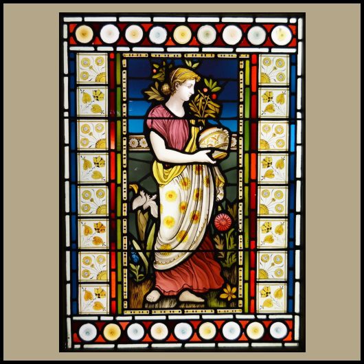 Victorian Stained Glass Window