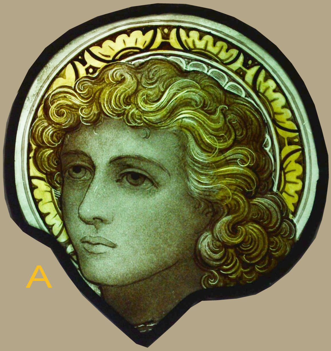 Victorian Stained Glass Panel